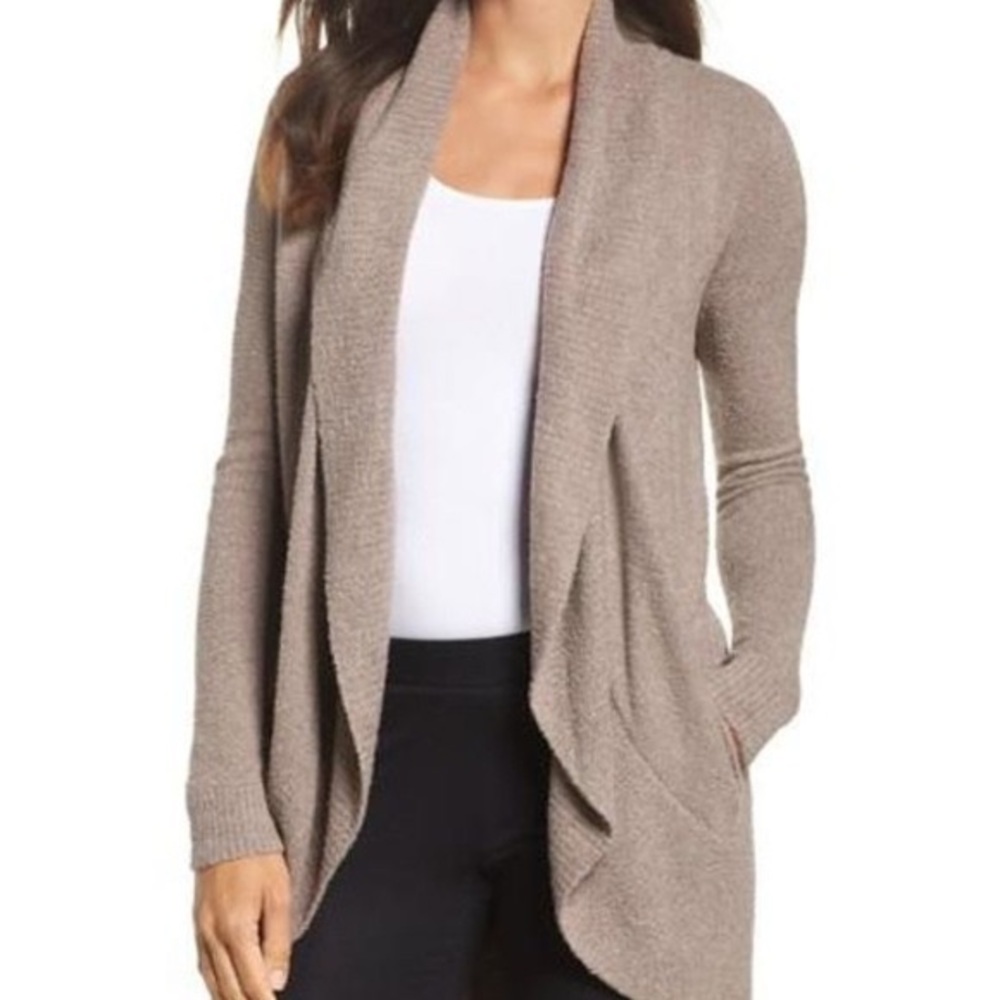 Barefoot Dreams Cozychic Lite Circle Open Front Cardigan Cozy Sweater XS/S